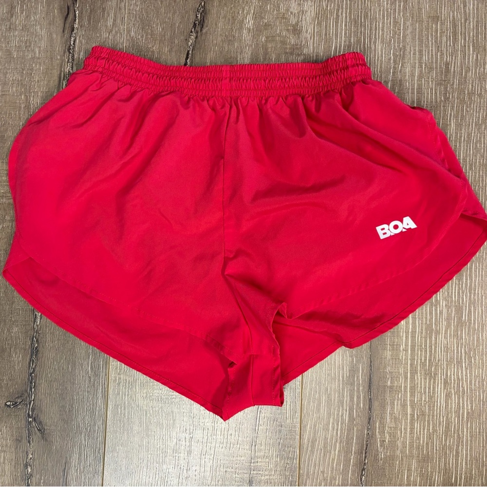 BOA Men's Red Running Shorts 1” Small S